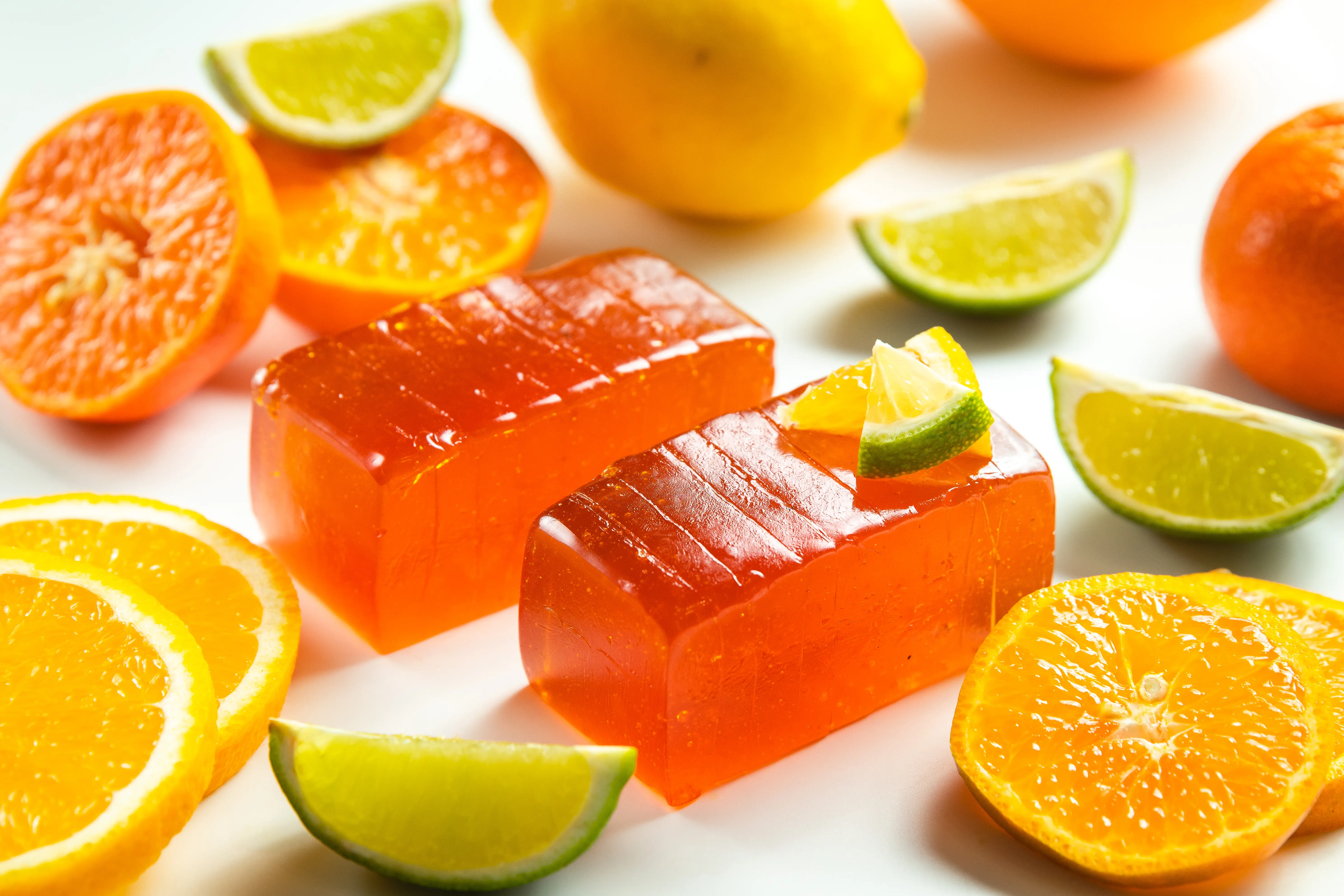 Натуральный мармелад Мандарин-Лайм-Лимон-Апельсин без желатина — Котёл