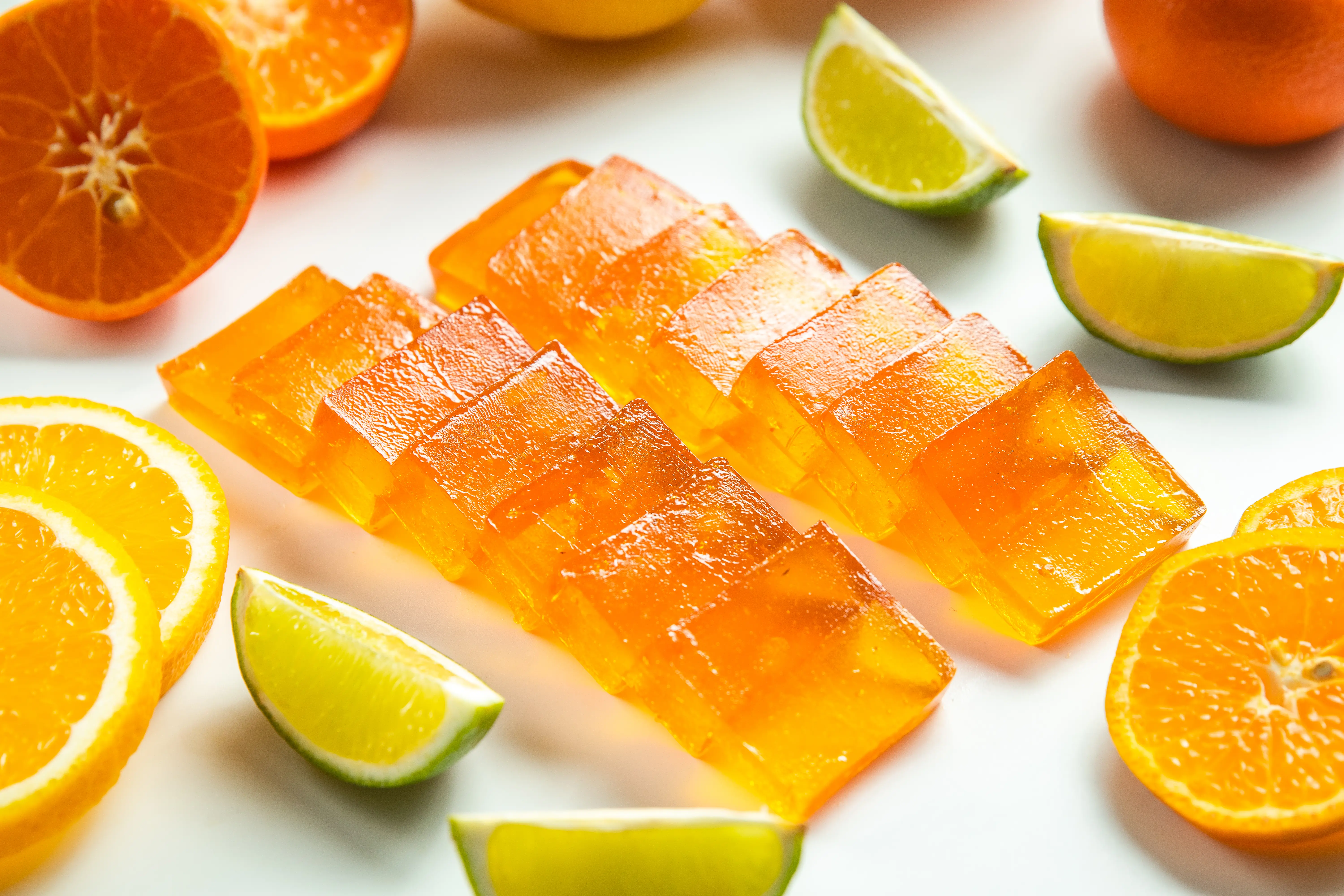 Натуральный мармелад Мандарин-Лайм-Лимон-Апельсин без желатина — Котёл