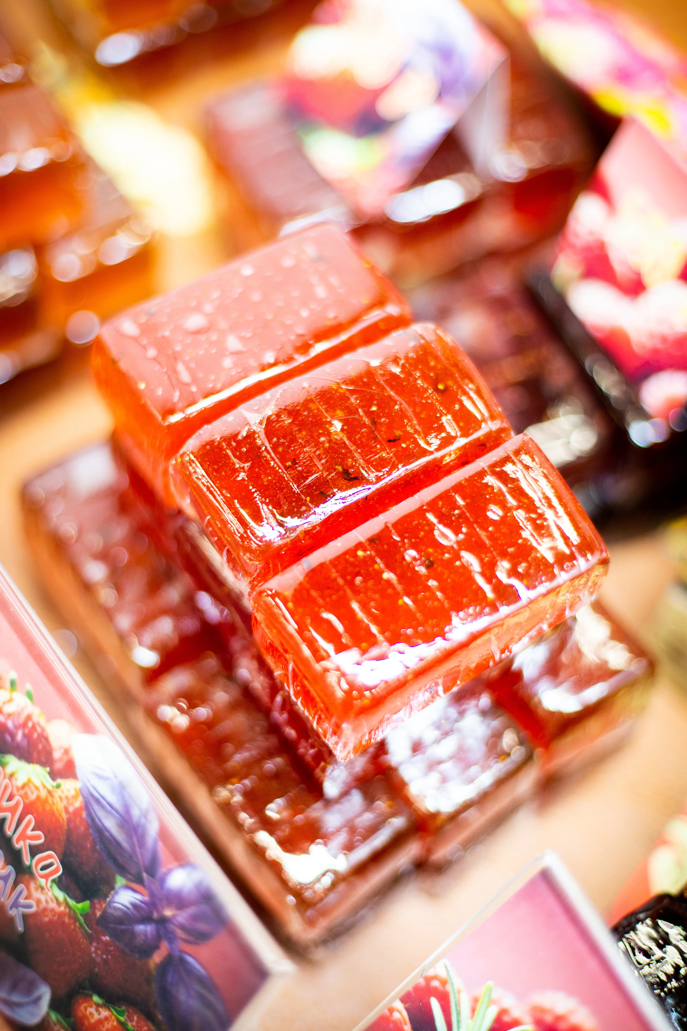 Мармелад Котёл — ассортимент клубника базилик и цитрус